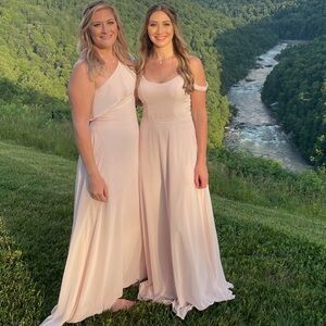 Dear Cleo — Elegant Light Pink Gown